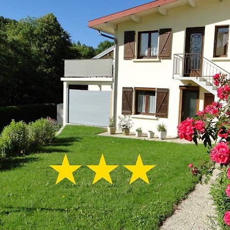 Gite 1805 Montagnes Du Jura Avec Spa Et Sauna Classe 3 Etoiles Foncine-le-Haut Ngoại thất bức ảnh
