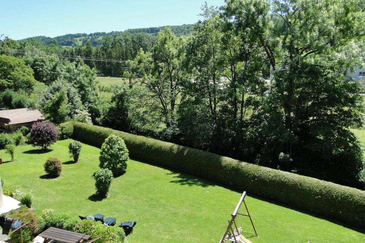 Gite 1805 Montagnes Du Jura Avec Spa Et Sauna Classe 3 Etoiles Foncine-le-Haut Ngoại thất bức ảnh